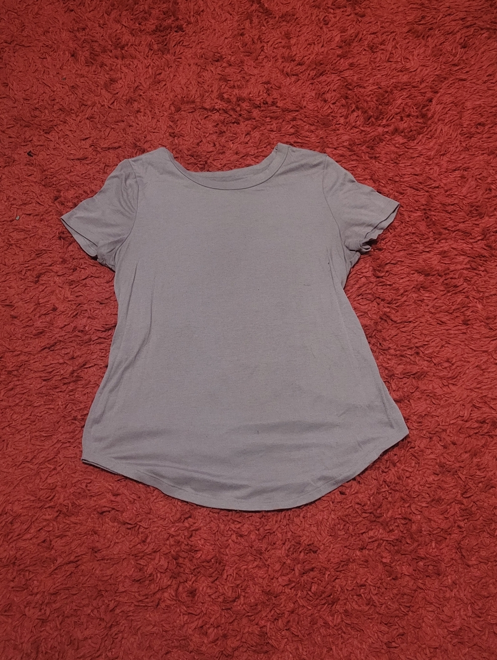 Purple SO Favorite Crew T-Shirt Womens Size Medium